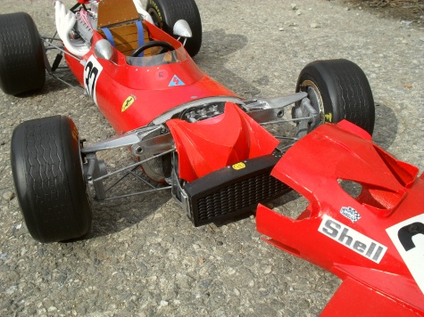 Ferrari 312 tipo 609 - Anglie 1969 Ferrari 312 tipo 609 - Anglie 1969