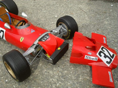 Ferrari 312 tipo 609 - Anglie 1969 Ferrari 312 tipo 609 - Anglie 1969