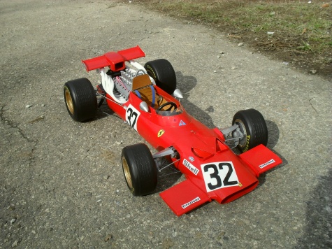 Ferrari 312 tipo 609 - Anglie 1969 Ferrari 312 tipo 609 - Anglie 1969