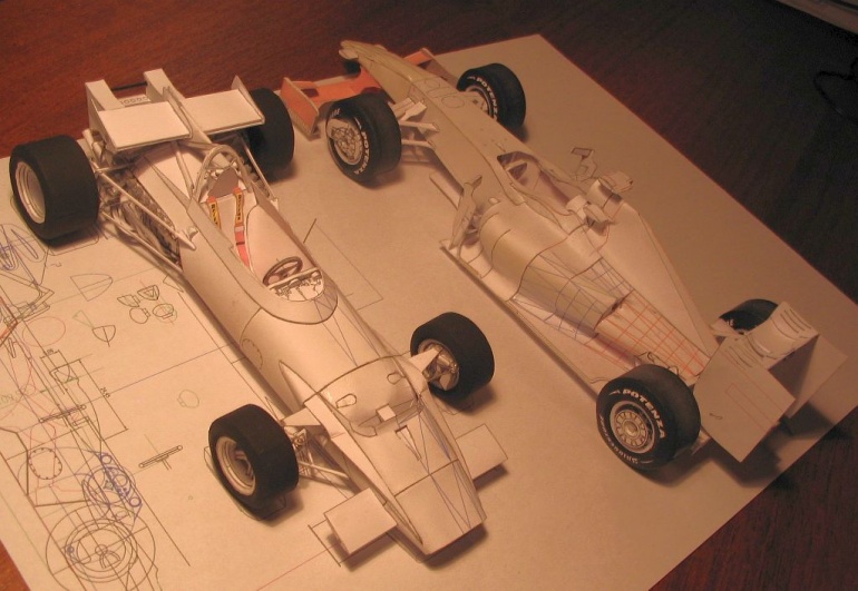 Ferrari 312B - rôzne verzie 1970, 1971 (Plná velikost v novém okně) Ferrari 312B - rôzne verzie 1970, 1971