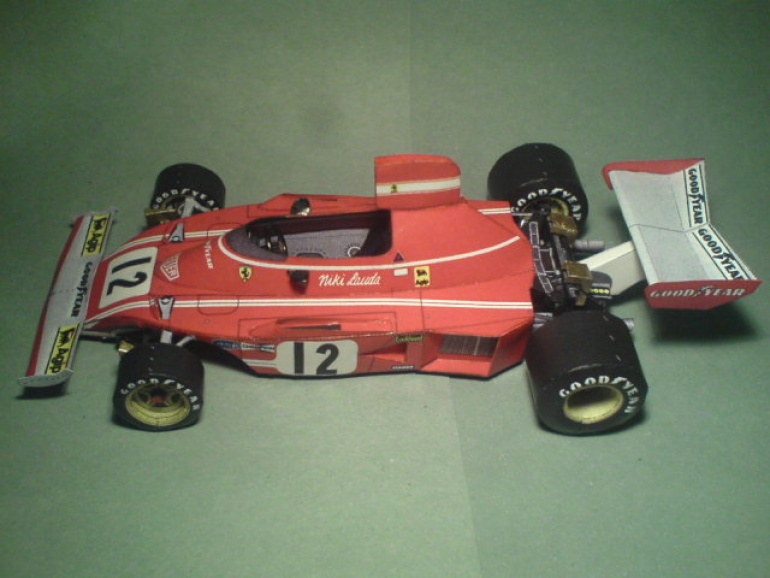 Ferrari 312B3 - 1974, Niki Lauda (Plná velikost v novém okně) Ferrari 312B3 - 1974, Niki Lauda