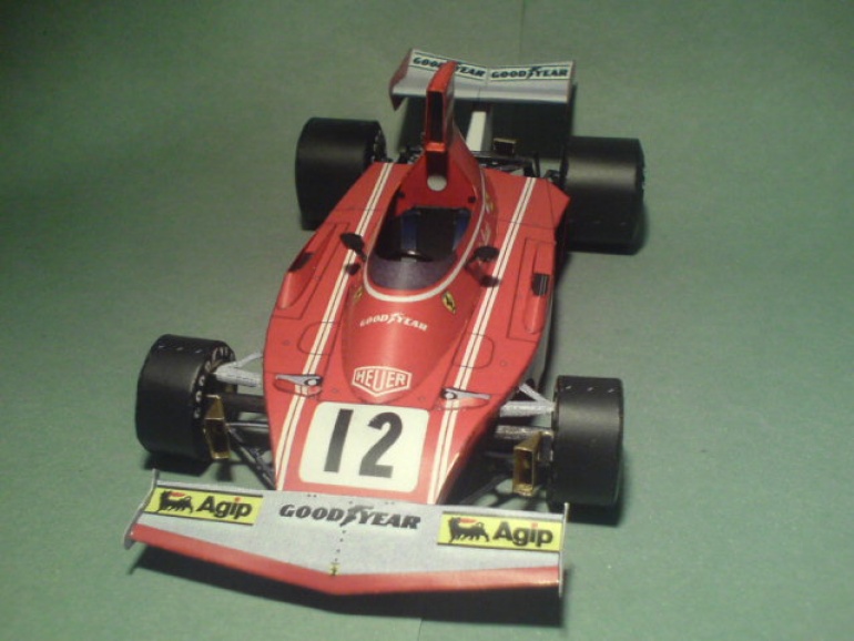 Ferrari 312B3 - 1974, Niki Lauda (Plná velikost v novém okně) Ferrari 312B3 - 1974, Niki Lauda