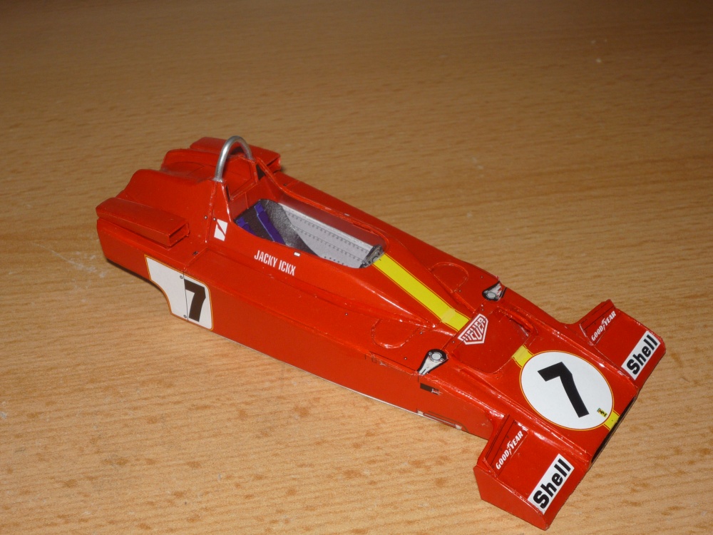 Ferrari 312B3 - GP Spain (Plná velikost v novém okně) Ferrari 312B3 - GP Spain