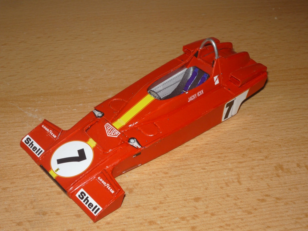 Ferrari 312B3 - GP Spain (Plná velikost v novém okně) Ferrari 312B3 - GP Spain