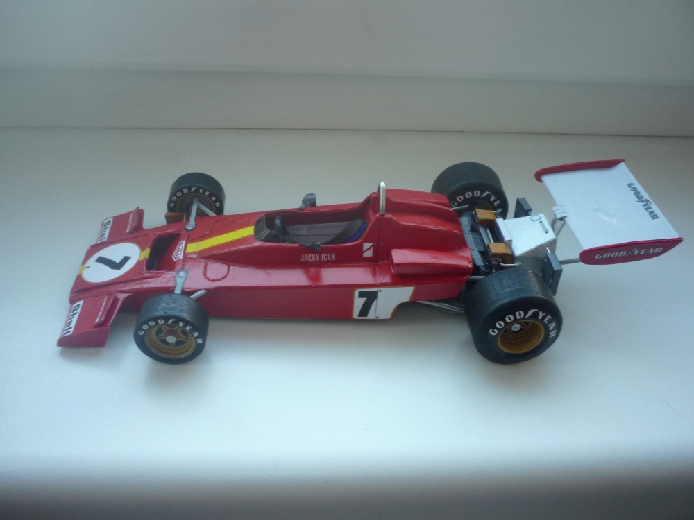 Ferrari 312B3 - GP Spain (Plná velikost v novém okně) Ferrari 312B3 - GP Spain