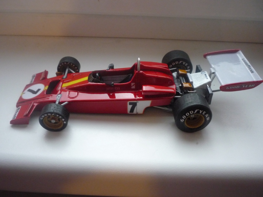 Ferrari 312B3 - GP Spain (Plná velikost v novém okně) Ferrari 312B3 - GP Spain