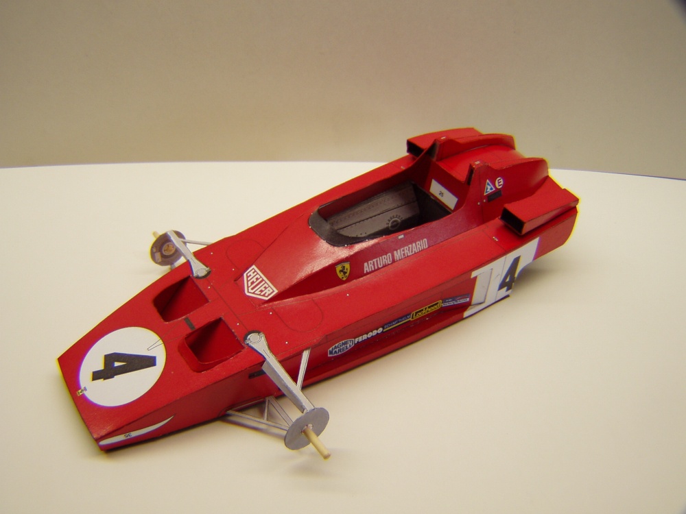 Ferrari 312B3, 1973, A. Merzario (Plná velikost v novém okně) Ferrari 312B3, 1973, A. Merzario