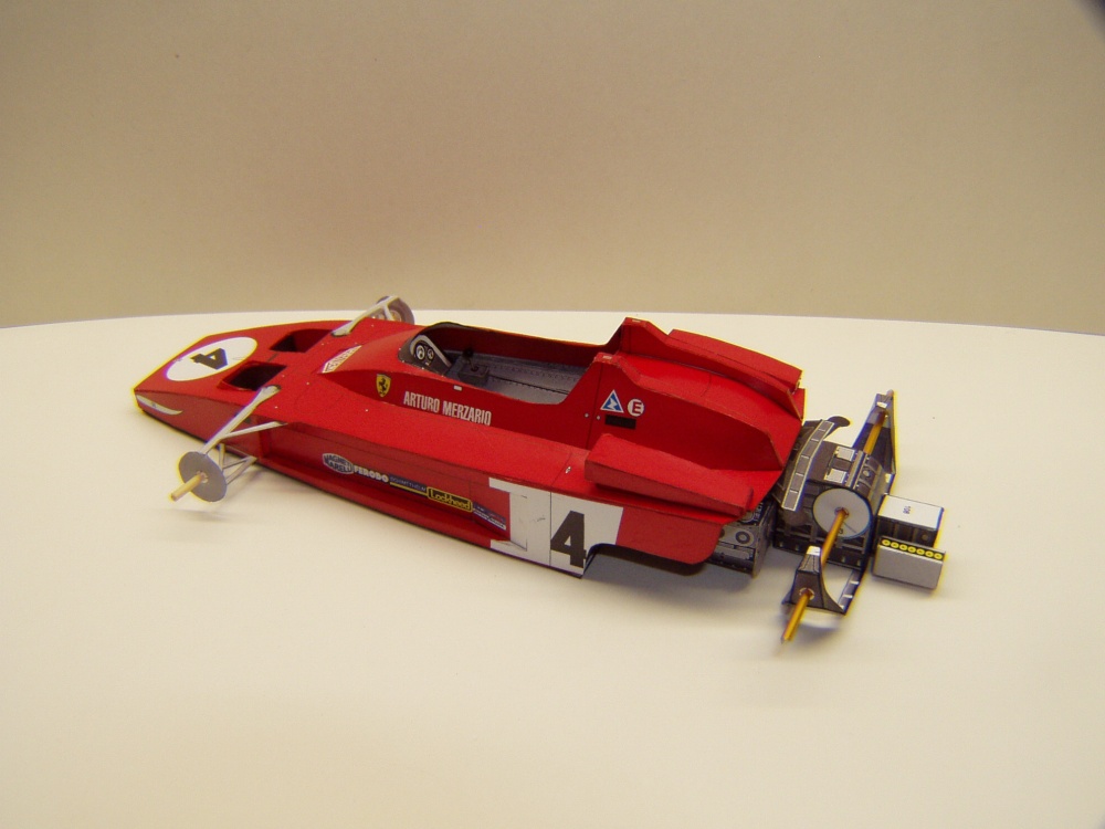 Ferrari 312B3, 1973, A. Merzario (Plná velikost v novém okně) Ferrari 312B3, 1973, A. Merzario