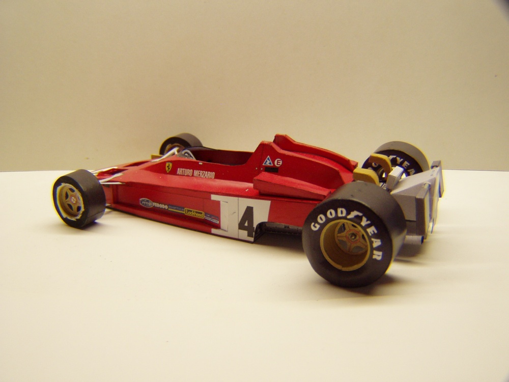 Ferrari 312B3, 1973, A. Merzario (Plná velikost v novém okně) Ferrari 312B3, 1973, A. Merzario