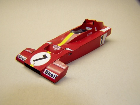 Ferrari 312B3, 1973, J. Ickx, GP Španělska Ferrari 312B3, 1973, J. Ickx, GP Španělska