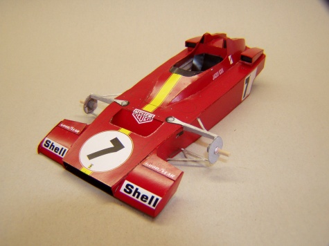 Ferrari 312B3, 1973, J. Ickx, GP Španělska Ferrari 312B3, 1973, J. Ickx, GP Španělska