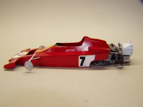 Ferrari 312B3, 1973, J. Ickx, GP Španělska Ferrari 312B3, 1973, J. Ickx, GP Španělska