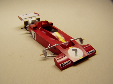 Ferrari 312B3, 1973, J. Ickx, GP Španělska Ferrari 312B3, 1973, J. Ickx, GP Španělska