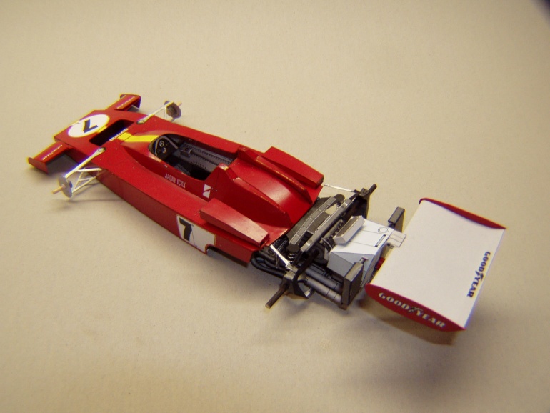Ferrari 312B3, 1973, J. Ickx, GP Španělska (Plná velikost v novém okně) Ferrari 312B3, 1973, J. Ickx, GP Španělska