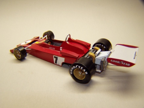 Ferrari 312B3, 1973, J. Ickx, GP �pan�lska