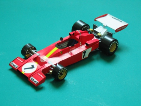 Ferrari 312B3, J. Ickx, Vc španielska 1973 Ferrari 312B3, J. Ickx, Vc španielska 1973