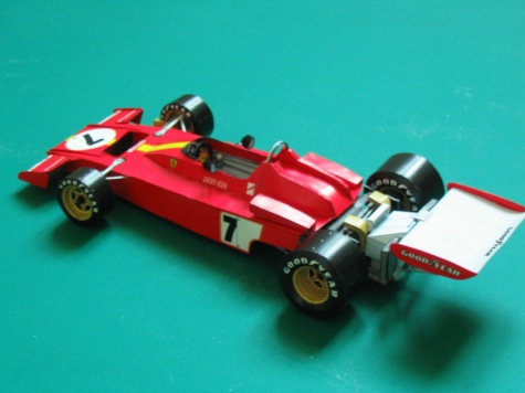 Ferrari 312B3, J. Ickx, Vc španielska 1973 Ferrari 312B3, J. Ickx, Vc španielska 1973