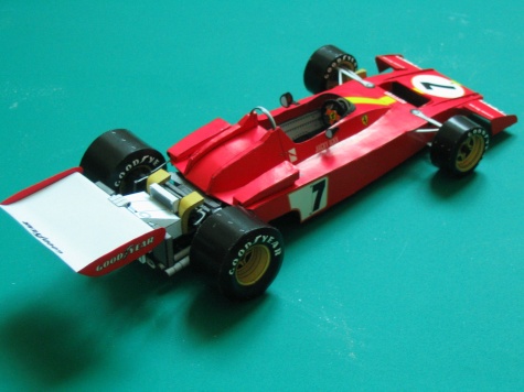 Ferrari 312B3, J. Ickx, Vc španielska 1973 Ferrari 312B3, J. Ickx, Vc španielska 1973
