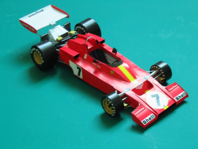 Ferrari 312B3, J. Ickx, Vc španielska 1973 (Plná velikost v novém okně) Ferrari 312B3, J. Ickx, Vc španielska 1973