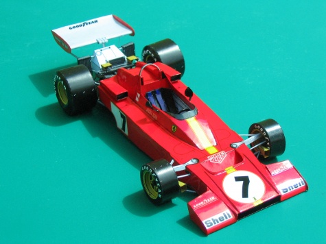 Ferrari 312B3, J. Ickx, Vc španielska 1973 Ferrari 312B3, J. Ickx, Vc španielska 1973
