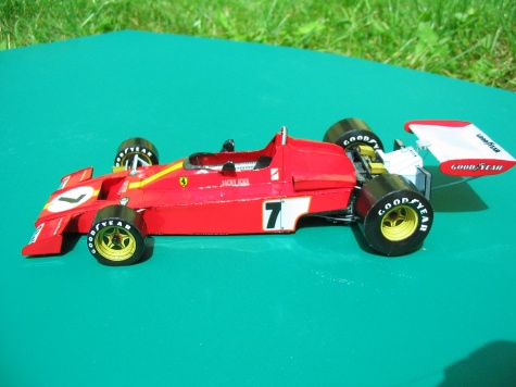 Ferrari 312B3, J. Ickx, Vc španielska 1973 Ferrari 312B3, J. Ickx, Vc španielska 1973