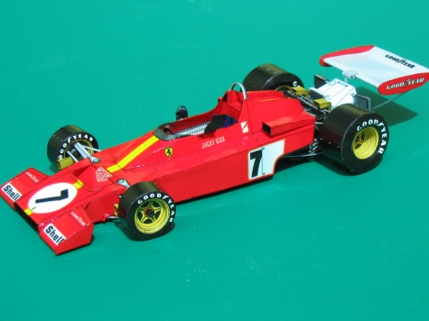 Ferrari 312B3, J. Ickx, Vc španielska 1973 Ferrari 312B3, J. Ickx, Vc španielska 1973