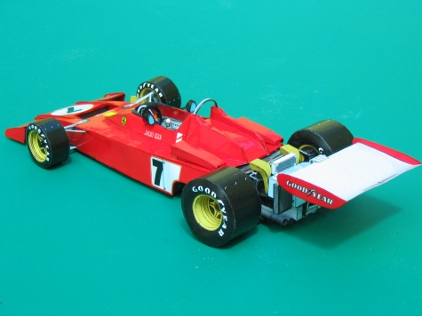 Ferrari 312B3, J. Ickx, Vc španielska 1973 Ferrari 312B3, J. Ickx, Vc španielska 1973