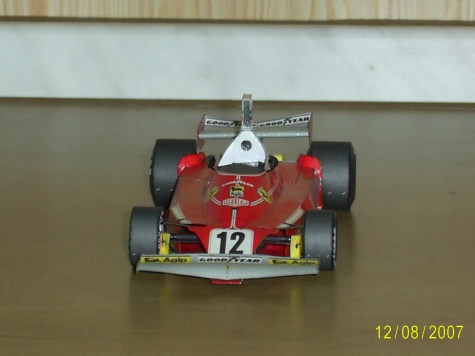 FERRARI 312T  Niki Lauda GP Monaka 1975 