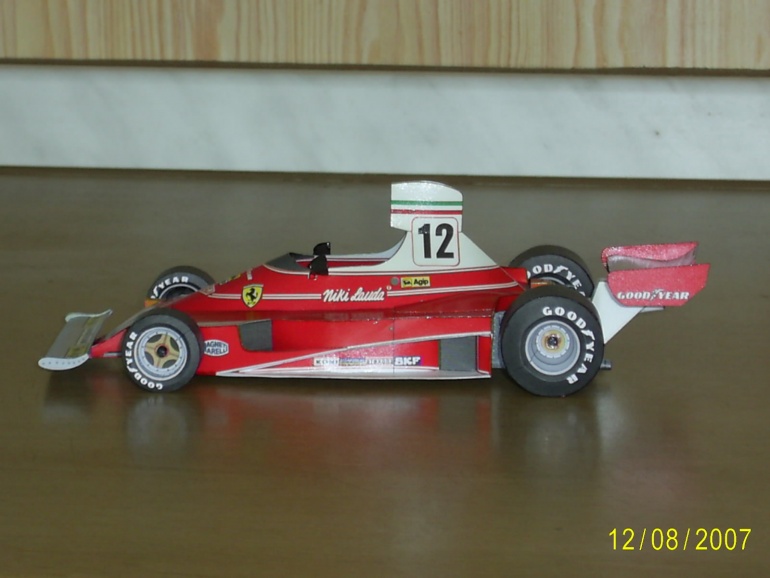 FERRARI 312T  Niki Lauda GP Monaka 1975 