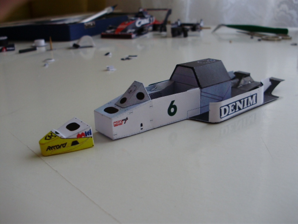 Williams FW 09B Honda,1984,K.Rosberg (Plná velikost v novém okně) Williams FW 09B Honda,1984,K.Rosberg