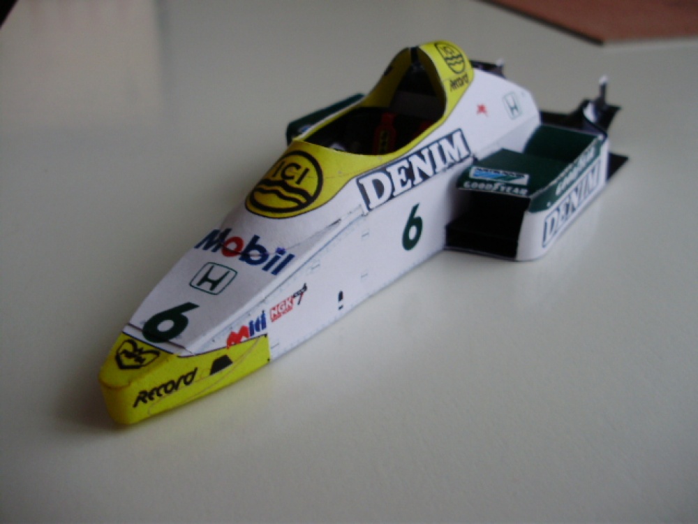 Williams FW 09B Honda,1984,K.Rosberg (Plná velikost v novém okně) Williams FW 09B Honda,1984,K.Rosberg