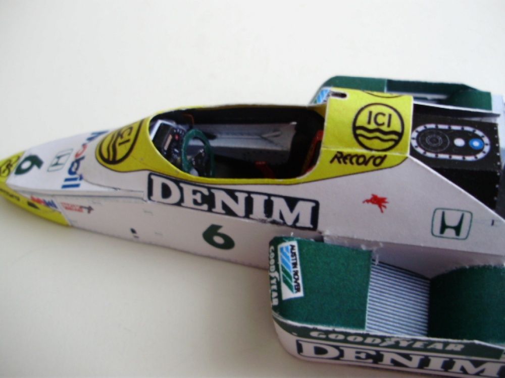 Williams FW 09B Honda,1984,K.Rosberg (Pln� velikost v nov�m okn�) Williams FW 09B Honda,1984,K.Rosberg