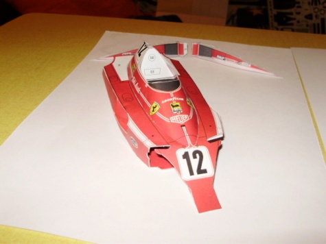 Ferrari 312T , 1:24 , cca 1:18 Ferrari 312T , 1:24 , cca 1:18