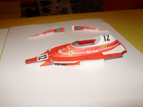 Ferrari 312T , 1:24 , cca 1:18 Ferrari 312T , 1:24 , cca 1:18