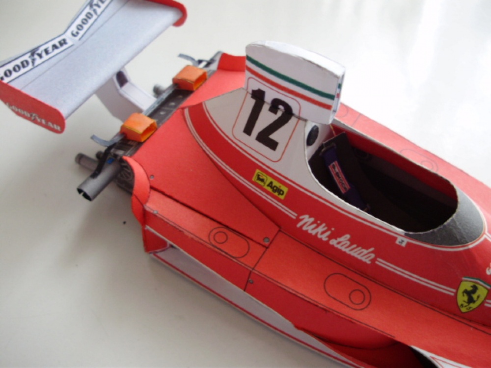 Ferrari 312T , 1:24 , cca 1:18 (Pln� velikost v nov�m okn�) Ferrari 312T , 1:24 , cca 1:18