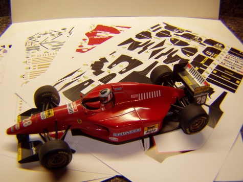 Ferrari 412T1, 1994, G. Berger, GP Monaka Ferrari 412T1, 1994, G. Berger, GP Monaka