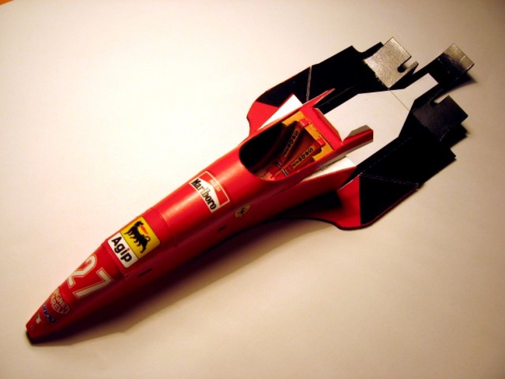 Ferrari 412T2 - Jean Alesi - GP Canada 1995 (Plná velikost v novém okně) Ferrari 412T2 - Jean Alesi - GP Canada 1995