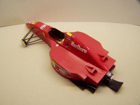 Ferrari 412T2, 1995, J. Alesi Ferrari 412T2, 1995, J. Alesi