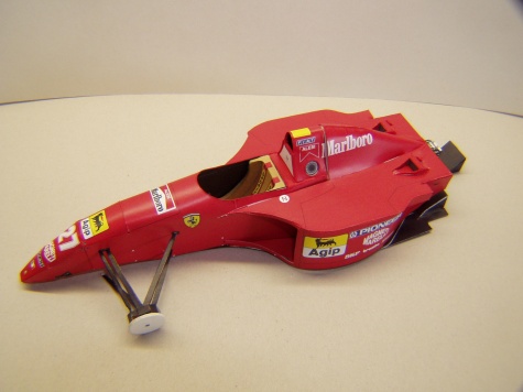 Ferrari 412T2, 1995, J. Alesi Ferrari 412T2, 1995, J. Alesi
