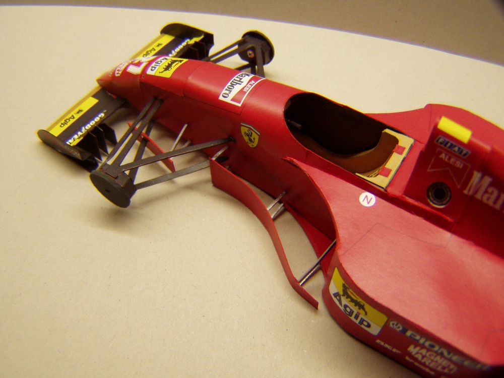 Ferrari 412T2, 1995, J. Alesi (Plná velikost v novém okně) Ferrari 412T2, 1995, J. Alesi