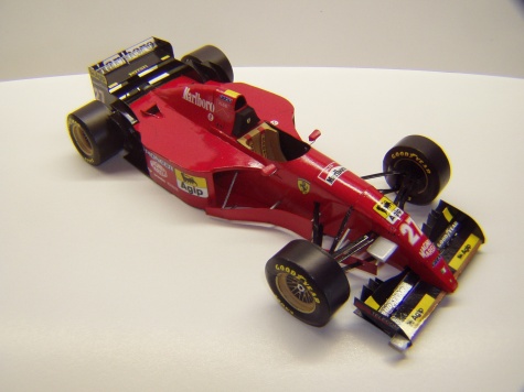 Ferrari 412T2, 1995, J. Alesi Ferrari 412T2, 1995, J. Alesi
