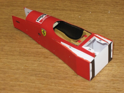 Ferrari 412T2, G. Berger, GP Canada 1995 - beta Ferrari 412T2, G. Berger, GP Canada 1995 - beta