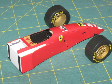 Ferrari 412T2, G. Berger, GP Canada 1995 - beta Ferrari 412T2, G. Berger, GP Canada 1995 - beta