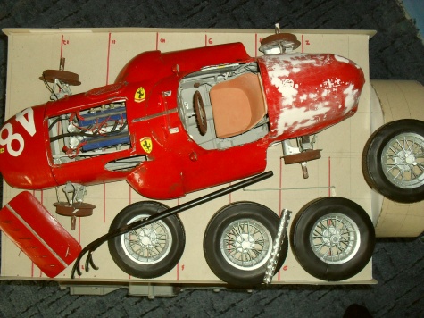 Ferrari 555 Supersquallo - Monako 1955 Ferrari 555 Supersquallo - Monako 1955