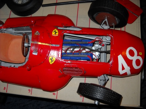 Ferrari 555 Supersquallo - Monako 1955 Ferrari 555 Supersquallo - Monako 1955