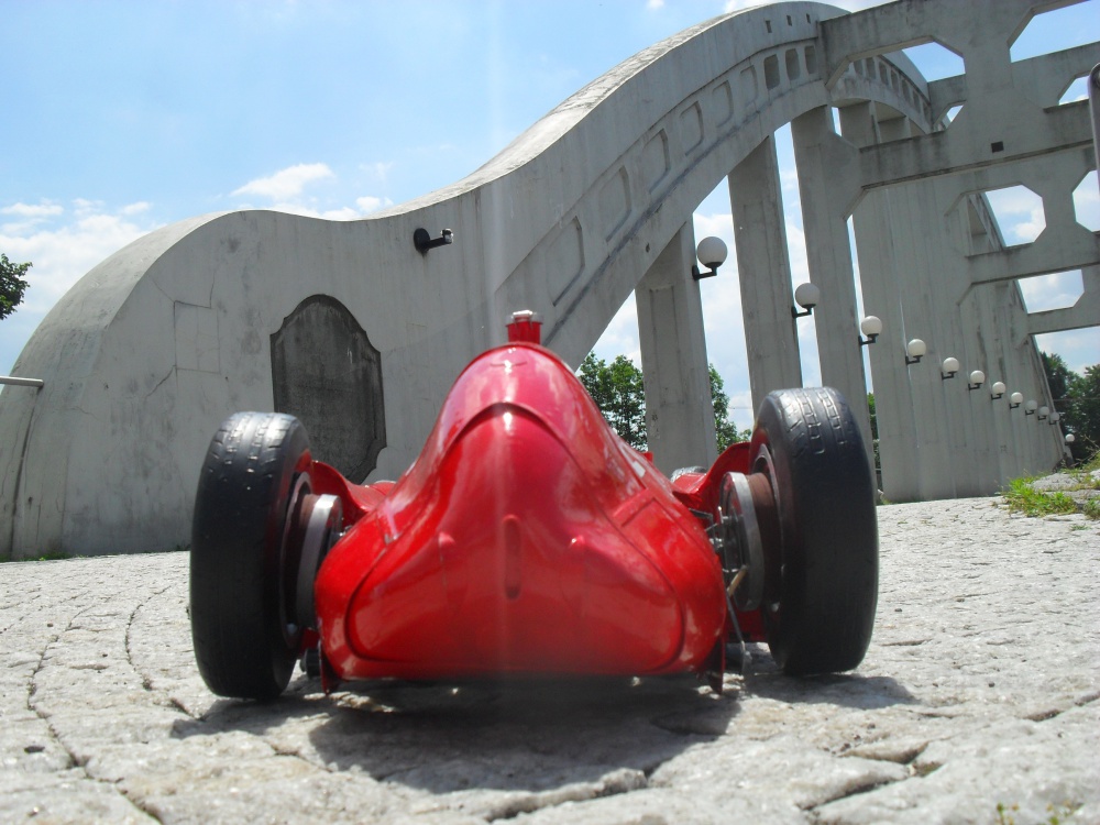 Ferrari - Lancia D 50 Monako 1956 (Plná velikost v novém okně) Ferrari - Lancia D 50 Monako 1956