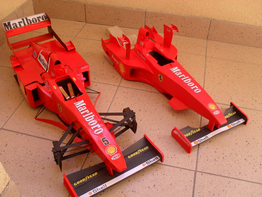 Ferrari F 300 Tower Wings - San Marino 1998 (Plná velikost v novém okně) Ferrari F 300 Tower Wings - San Marino 1998