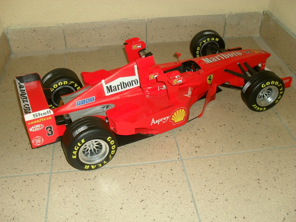 Ferrari F 300 Tower Wings - San Marino 1998 (Plná velikost v novém okně) Ferrari F 300 Tower Wings - San Marino 1998