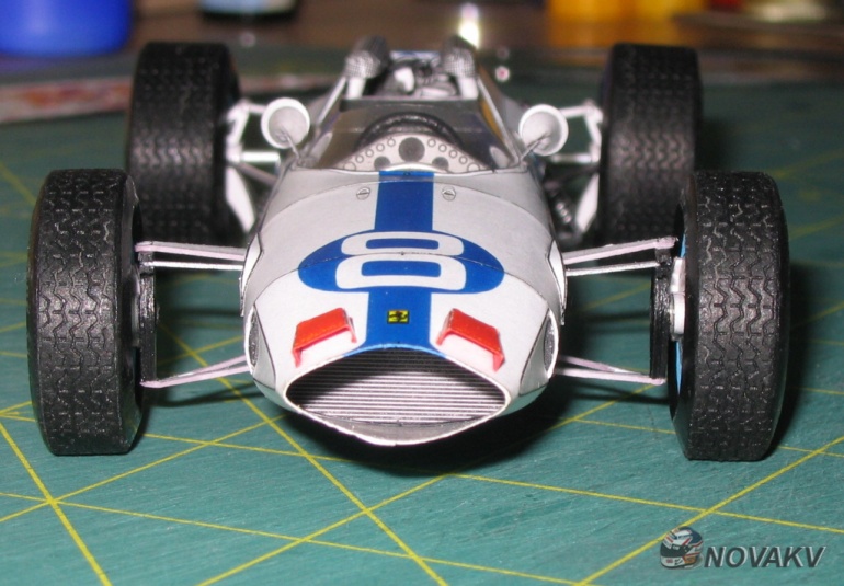 Ferrari F1512, L. Bandini, GP Mexico 1964 - beta (Plná velikost v novém okně) Ferrari F1512, L. Bandini, GP Mexico 1964 - beta