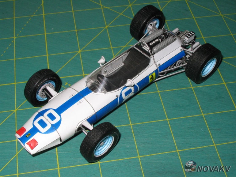 Ferrari F1512, L. Bandini, GP Mexico 1964 - beta (Plná velikost v novém okně) Ferrari F1512, L. Bandini, GP Mexico 1964 - beta